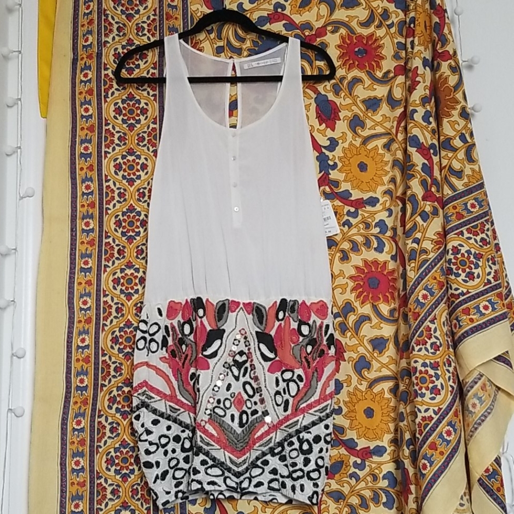 Boho Beaded Zara Dress